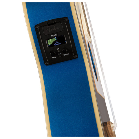 Ukulele Electroacustico Fender Telecaster Blue Lake