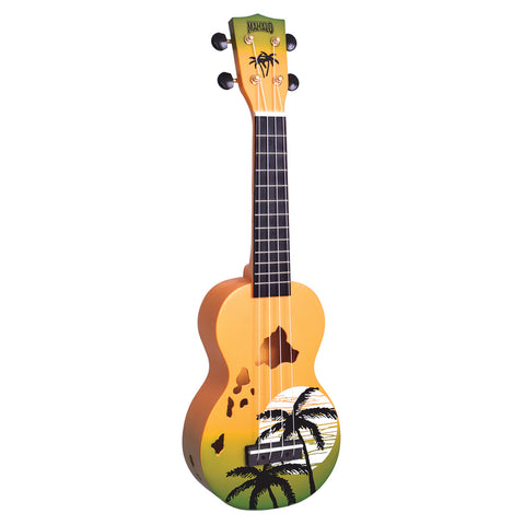 Ukulele Mahalo Soprano Hawaii / Verde.