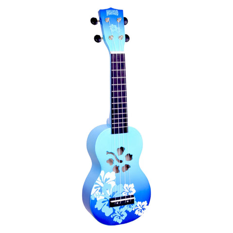 Ukulele Mahalo Soprano Hibiscus - Azul