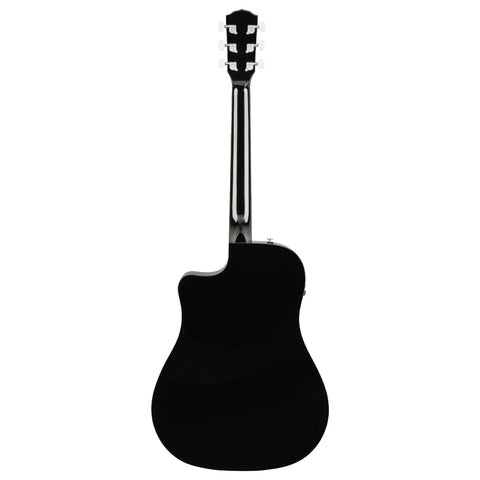 FENDER DREADNOUGHT CD-60SCE/ BLACK ELECTROACOUSTIC GUITAR