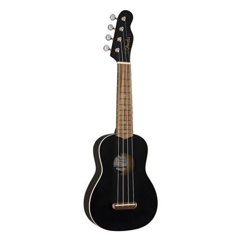 Ukulele Fender Venice Soprano Negro.