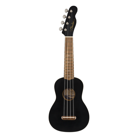 Ukulele Fender Venice Soprano Negro.