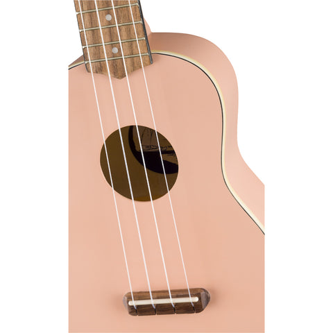 Ukulele Fender Venice Soprano Rosado
