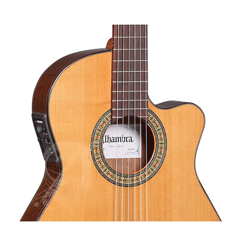 GUITARRA ELECTROACUSTICA ALHAMBRA 3 C CT E1