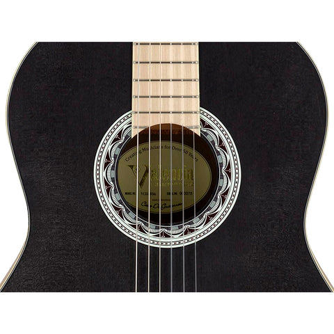 Guitarra Clásica Valencia 4/4 Black Vc354bk