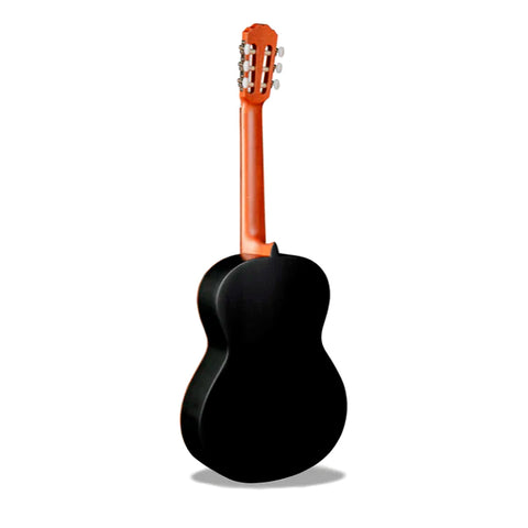 Guitarra Clásica Alhambra 1c Negro Satin Con Estuche