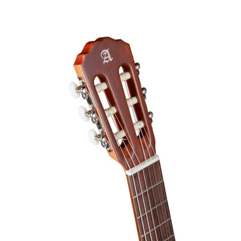 Guitarra Clásica Alhambra 1c Negro Satin Con Estuche