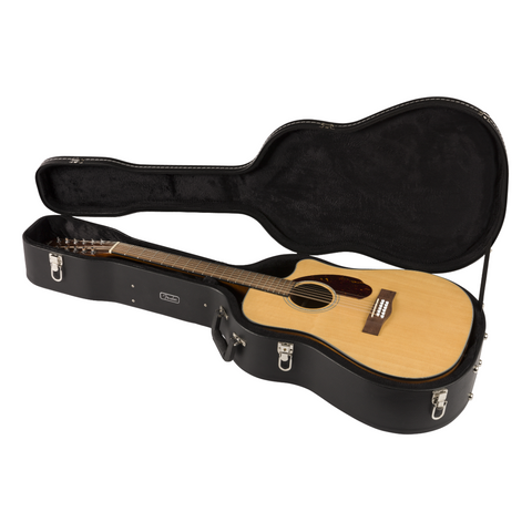 Guitarra Electroacústica Fender 12 Cuerdas De Acero Cd-140sce Natural