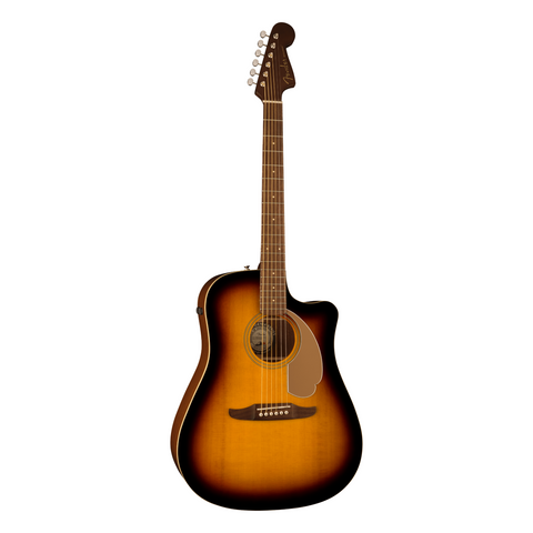 Guitarra Electroacústica Fender Redondo Player Color Sunburst