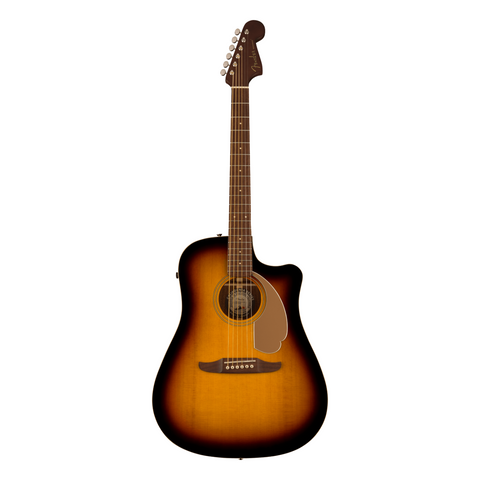 Guitarra Electroacústica Fender Redondo Player Color Sunburst