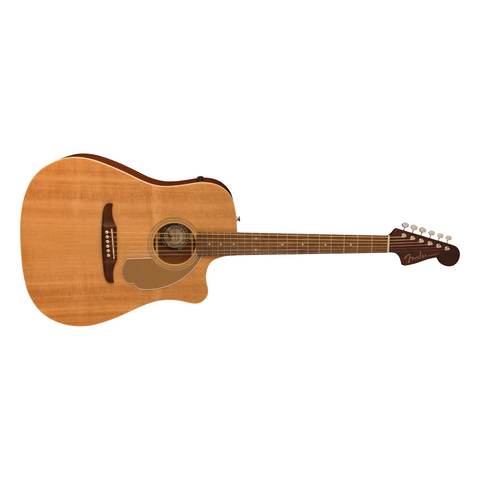 Guitarra Electroacústica Fender Redondo Player Color Natural