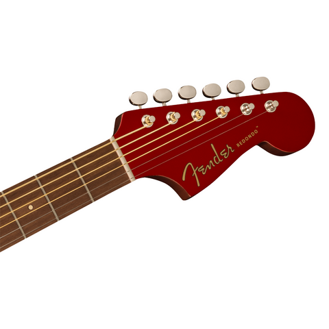 Guitarra Electroacústica Fender Redondo Player Color Candy Apple Red