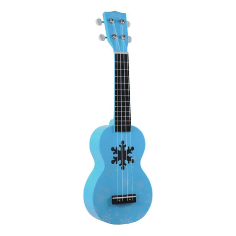 Ukulele Mahalo Soprano Diseño Nieve Con Estuche