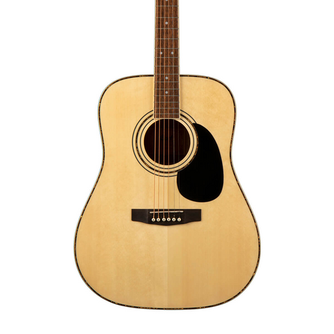 Guitarra Acústica Cort Ad880 Natural Mate Con Funda
