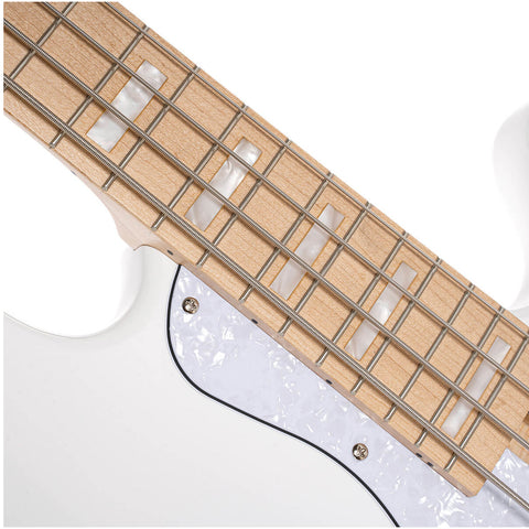 Bajo Electrico Cort Elrick Njs 4 Blanco