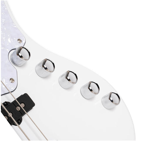 Bajo Electrico Cort Elrick Njs 4 Blanco
