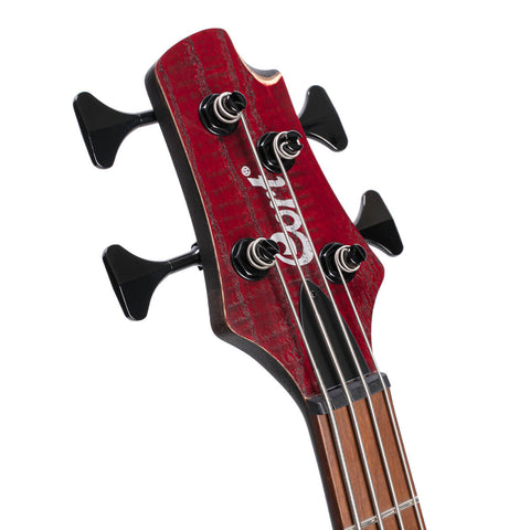 CORT B4 ELEMENT BURGUNDY RED ELECTRIC BASS