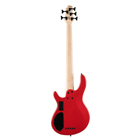 Bajo Eléctrico 5 Cuerdas C5 Deluxe Cort Rojo