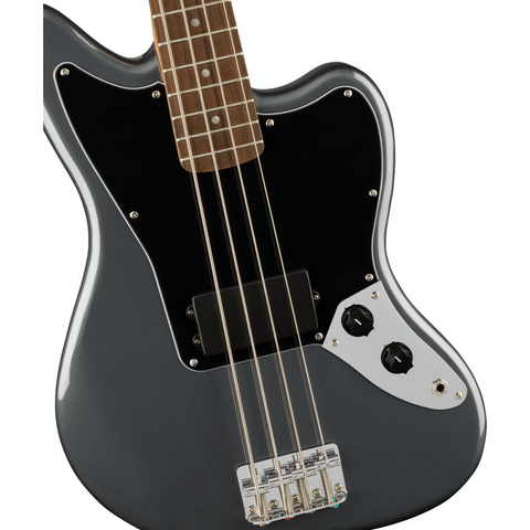 Bajo Eléctrico Squier Jaguar Afinity Charcoal Frost