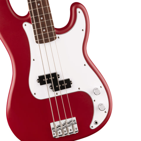 Bajo Electrico Jazz Fender Squier Debut Rojo