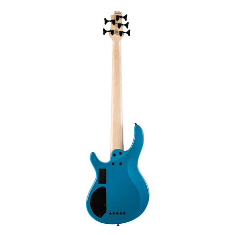 Bajo Eléctrico 5 Cuerdas C5 Deluxe Cort Azul