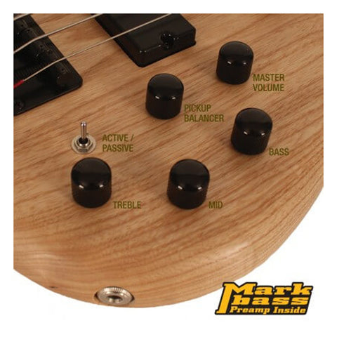 Bajo Electrico Cort Action Dlx As Natural