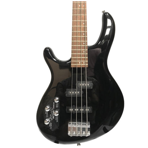 LEFT-HANDED BASS CORT ACTION LH BLACK