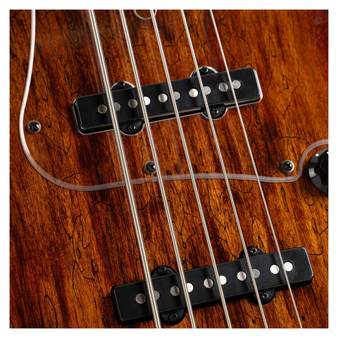 Bajo Electrico Cort 5 Cuerdas Abb Gb-Fusion Con Estuche