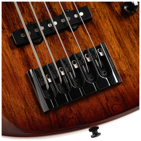 Bajo Electrico Cort 5 Cuerdas Abb Gb-Fusion Con Estuche