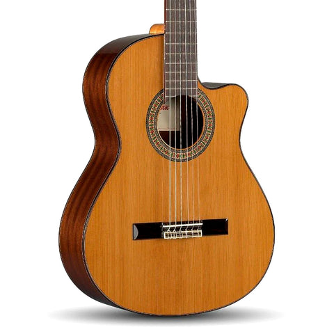Guitarra Electroacústica Nylon Alhambra 3C CW E1 Cutaway Fishman Sin Estuche