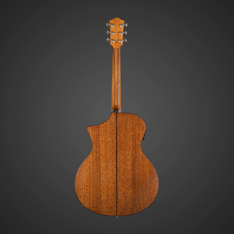 Guitarra Electroacustica Cuerda Metalica Bromo Ban4ce Tapa Negra Con Funda