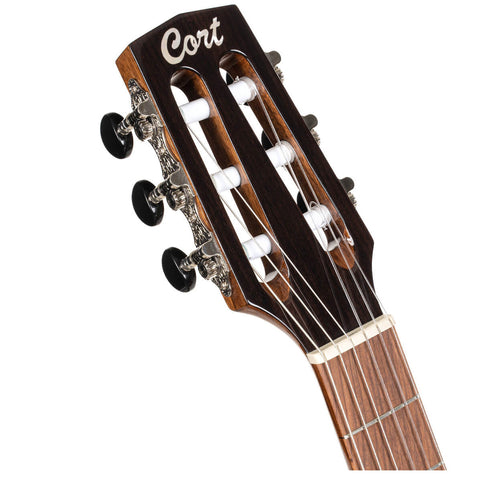 Guitarra Electroacustica Cort Sunset Nylectric II Bk