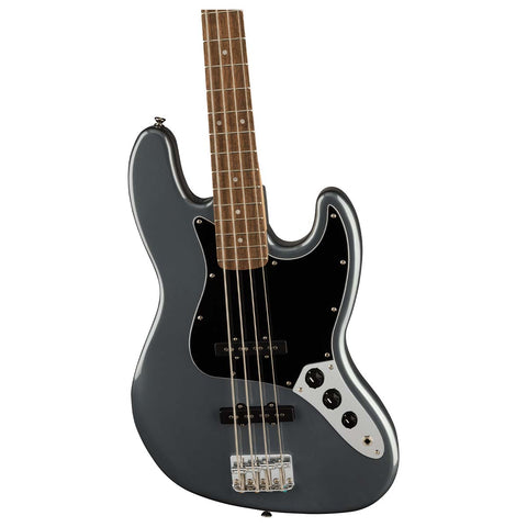 SQUIER JAZZ BASS AFFINITY ELECTRIC BASS METALLIC BLACK