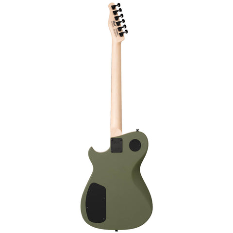Guitarra Electrica Cort Mbm-2h-B- Verde Con Estuche