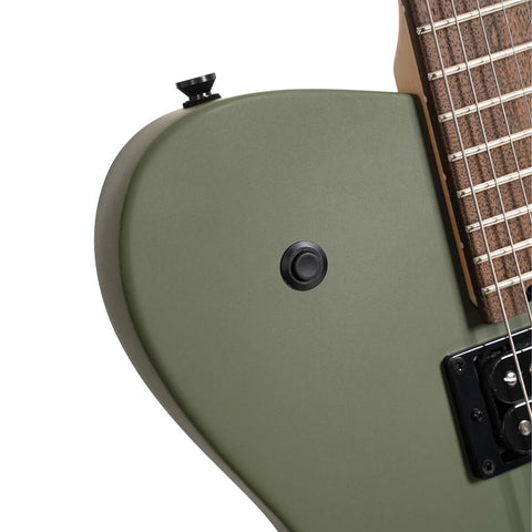 Guitarra Electrica Cort Mbm-2h-B- Verde Con Estuche