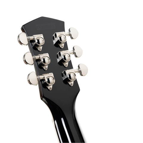 Guitarra Eléctrica Cr300 Deluxe Lvb Cort Rojo Flameado