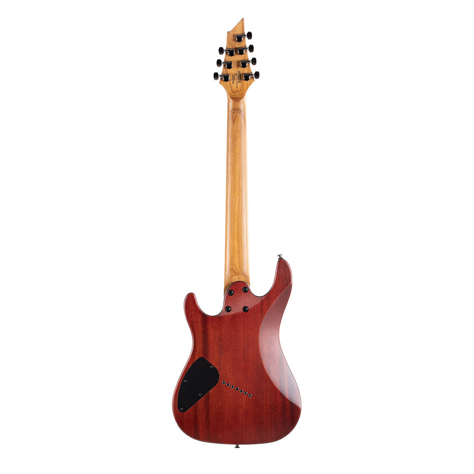 GUITARRA ELECTRICA CORT KX307 MULTI SCALE CAOBA PORO ABIERTO