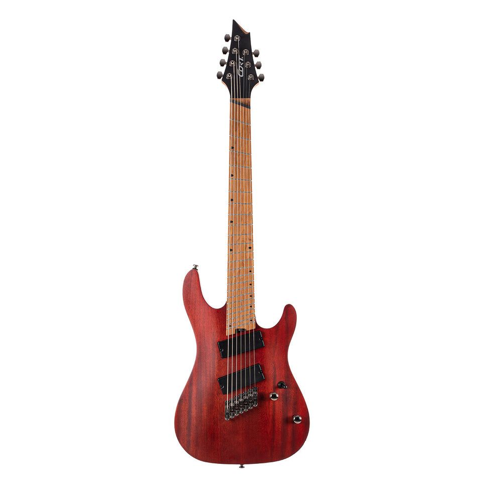 GUITARRA ELECTRICA CORT KX307 MULTI SCALE CAOBA PORO ABIERTO