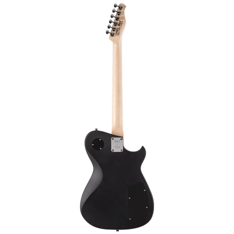 Guitarra Eléctrica Cort Zurda Mbm-2 Lh Negro Satin