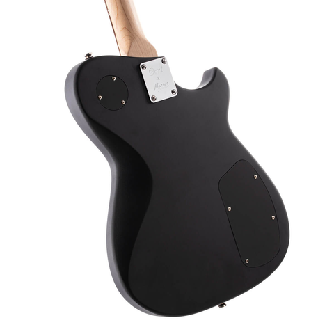 Guitarra Eléctrica Cort Zurda Mbm-2 Lh Negro Satin