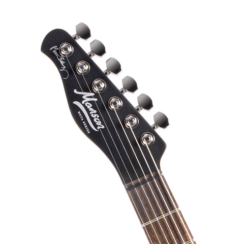 Guitarra Eléctrica Cort Zurda Mbm-2 Lh Negro Satin
