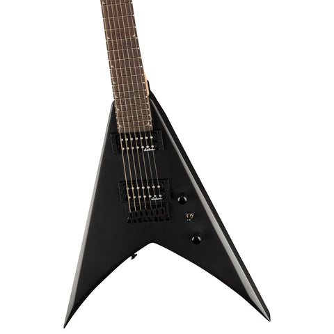 Guitarra Eléctrica Jackson King V Js22-7 Negro Satinado