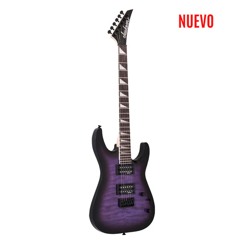 Guitarra Electrica Jackson Dinky Js32q Morado Translucido