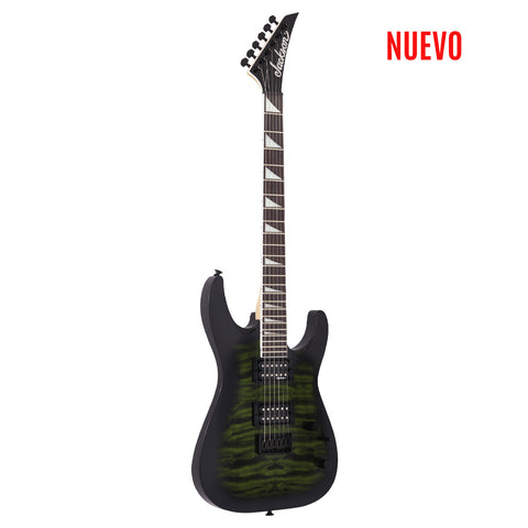 Guitarra Electrica Jackson Dinky Js32q Verde Translucido
