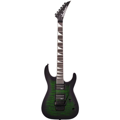 Guitarra Eléctrica Jackson Js Dinky Js32q Dka Verde Traslucido
