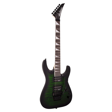 Guitarra Eléctrica Jackson Js Dinky Js32q Dka Verde Traslucido
