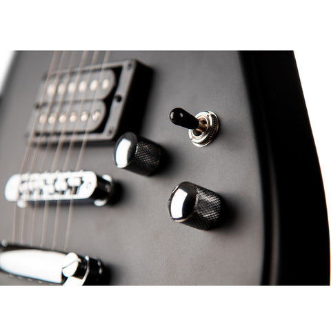 Guitarra Electrica Cort Manson Mbm-1- Negra Satin