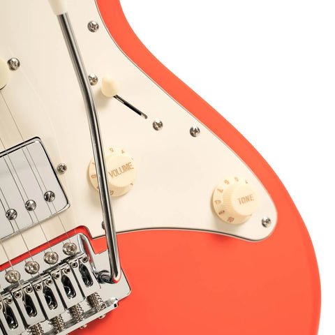 Guitarra Electrica Cort G200se Srd Roja