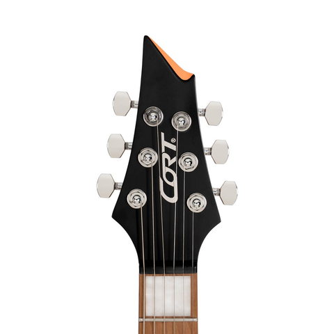 Guitarra Eléctrica Kx600 Infinite Ocs Cort Naranja Satin Con Estuche