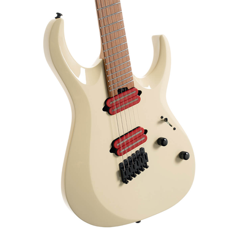 Guitarra Eléctrica X700 Mutility Ii Mbg Cort Beige Militar Con Estuche